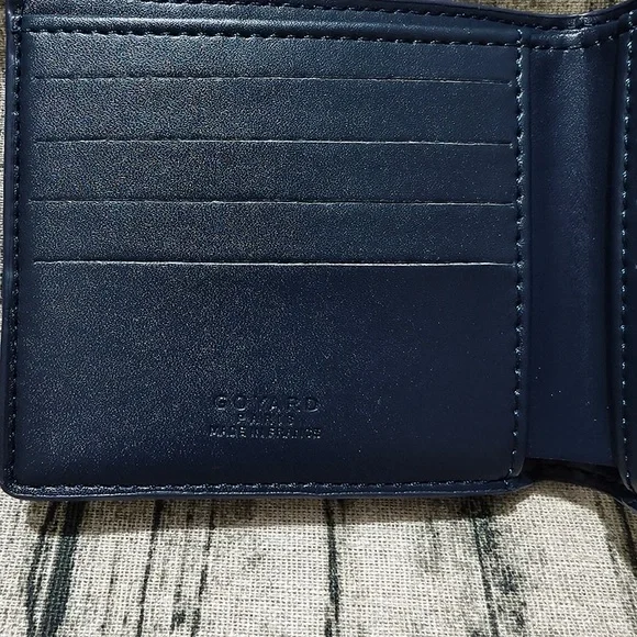 Goyard Dark Blue Wallet